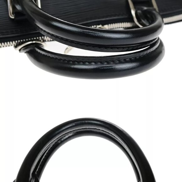 LOUIS VUITTON LV Alma PM Hand Bag Epi Leather Noir Black - Picture 7 of 13